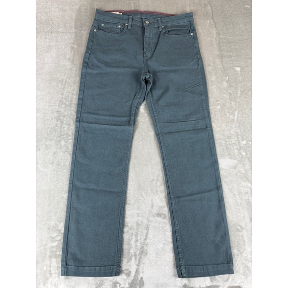 American Giant Roughneck Canvas Pants Mens 32x30 Indigo Blue $165 USA New NWOT